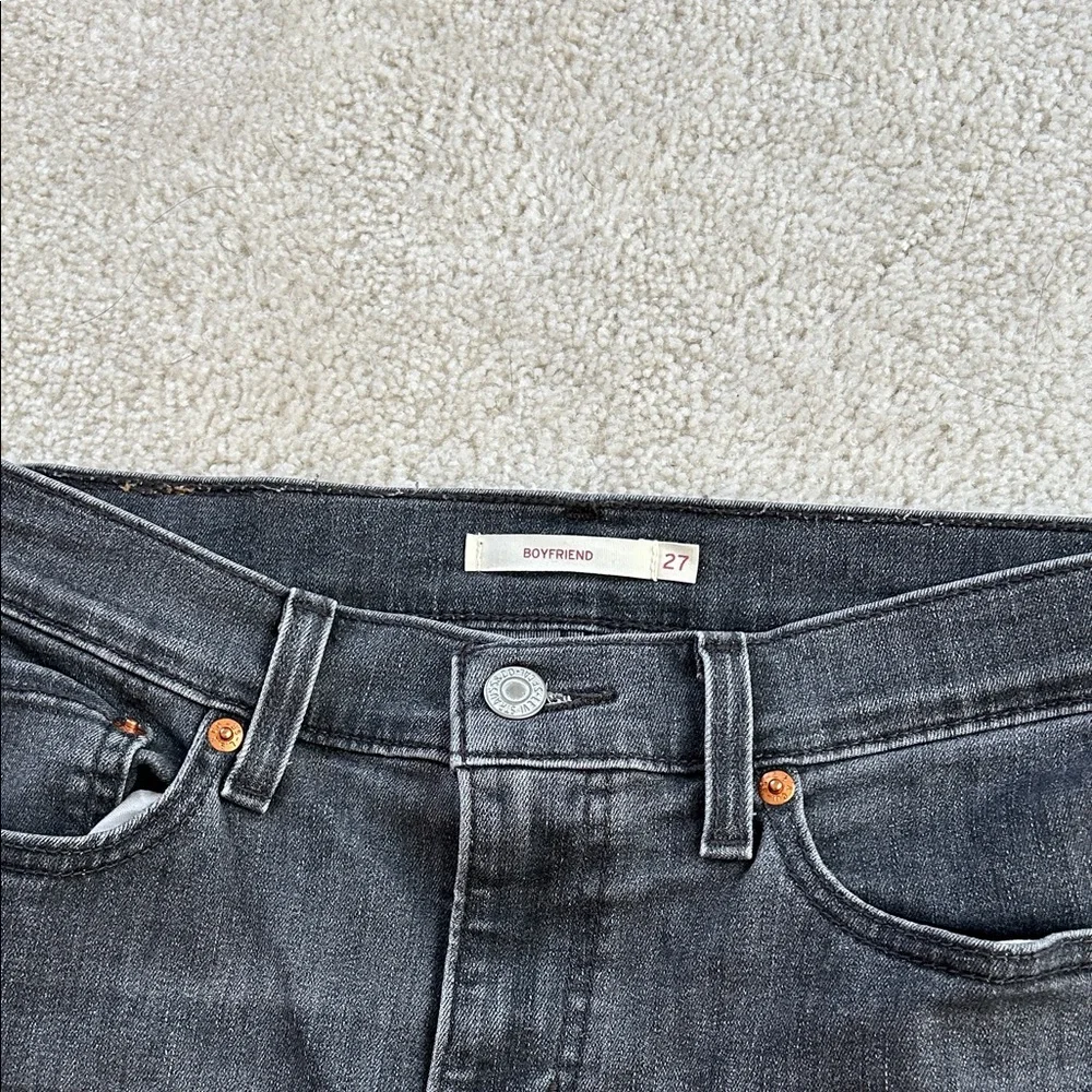 Women's Classic Black Jeans - Picture 2 of 3